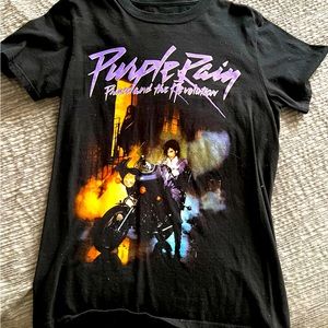 Purple rain Prince T shirt